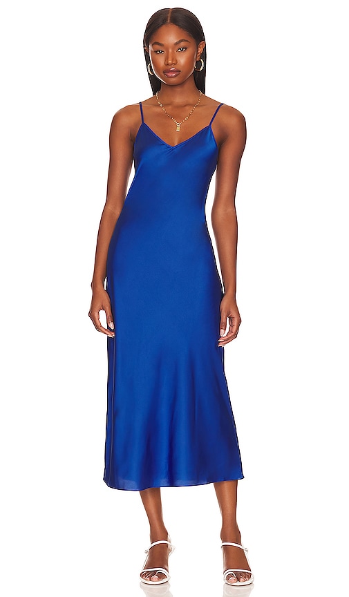 ALLSAINTS Bryony Dress in Delphinium Blue | REVOLVE