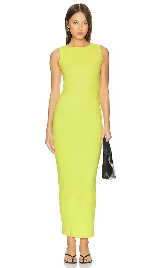 Shop Allsaints Katarina Dress In Zest Lime Green