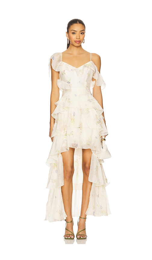 ALLSAINTS Sienna Dress in Laci Ecru White