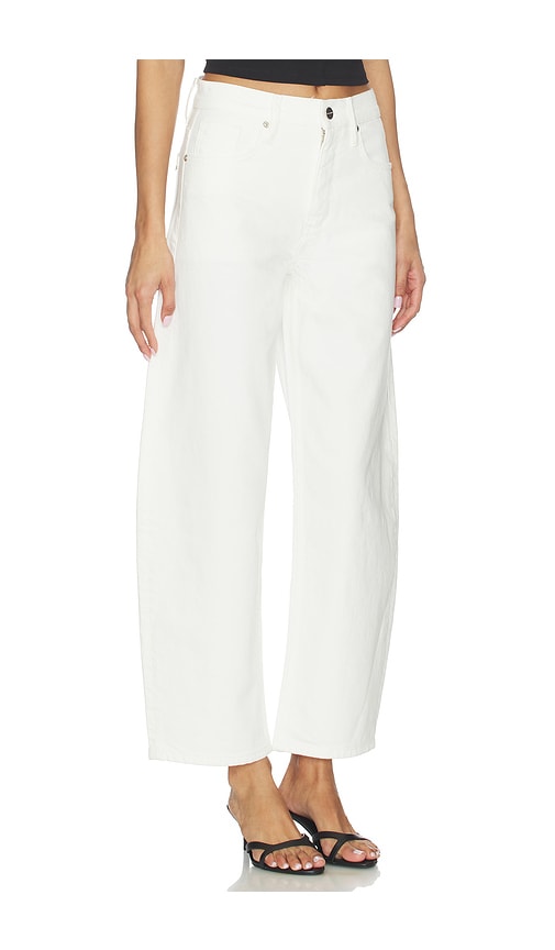 Allsaints Sadie Barrel-leg Denim Jeans In White