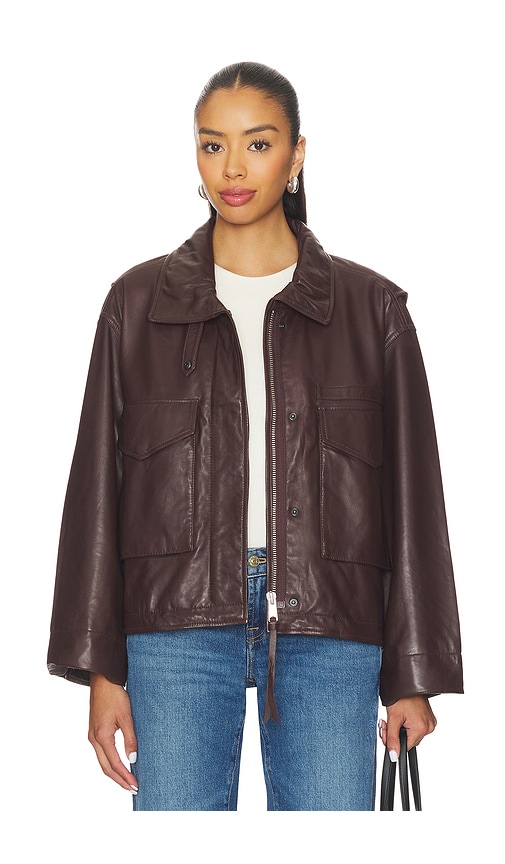 Clay Jacket in Burgundy. - size L (also in M, S) - ALLSAINTS - Modalova