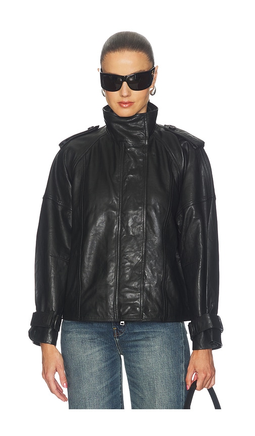 ALLSAINTS Serne Jacket in Black. - size L (also in M, S, XS)