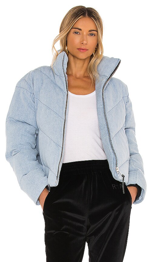 denim puffer