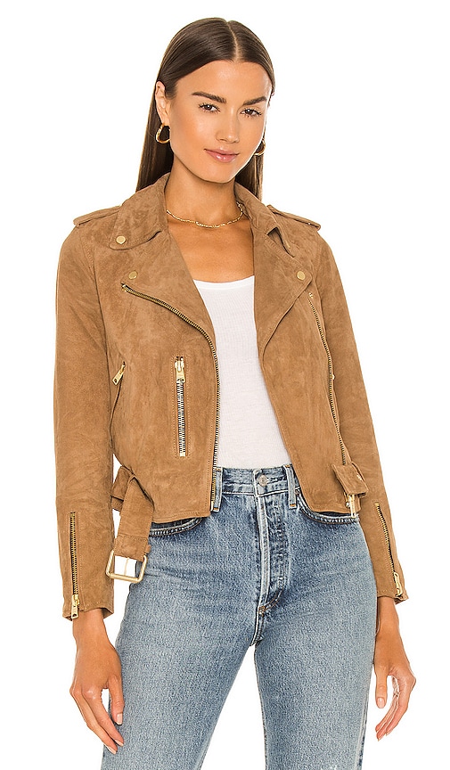 suede balfern biker jacket