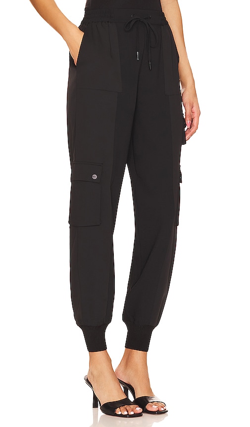 Shop Allsaints Love Trousers In Black