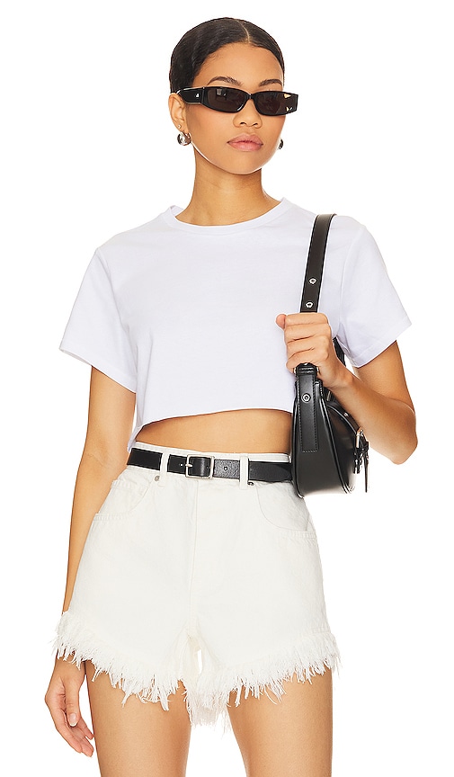 ALLSAINTS Soph Tee in Optic White