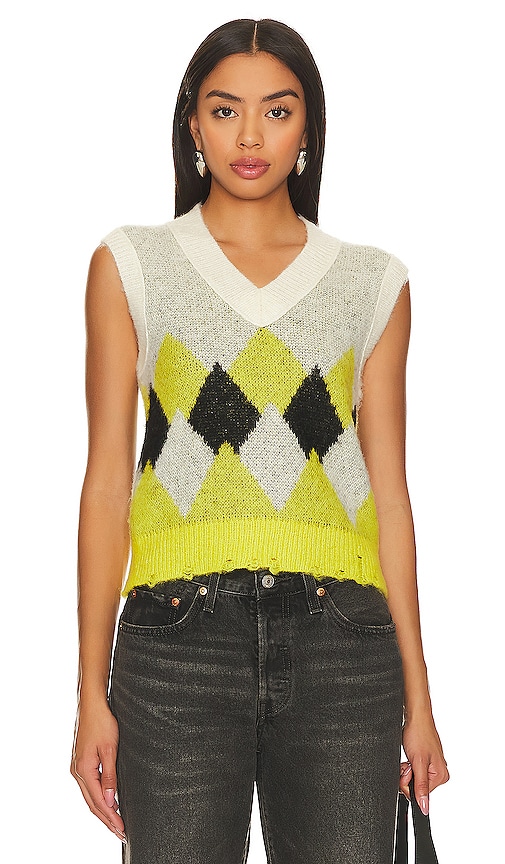Shop Allsaints Hove Tank In Yellow