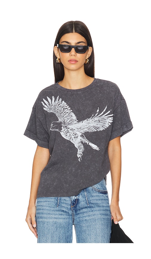 Shop Allsaints Flite Briar Tee In Grey