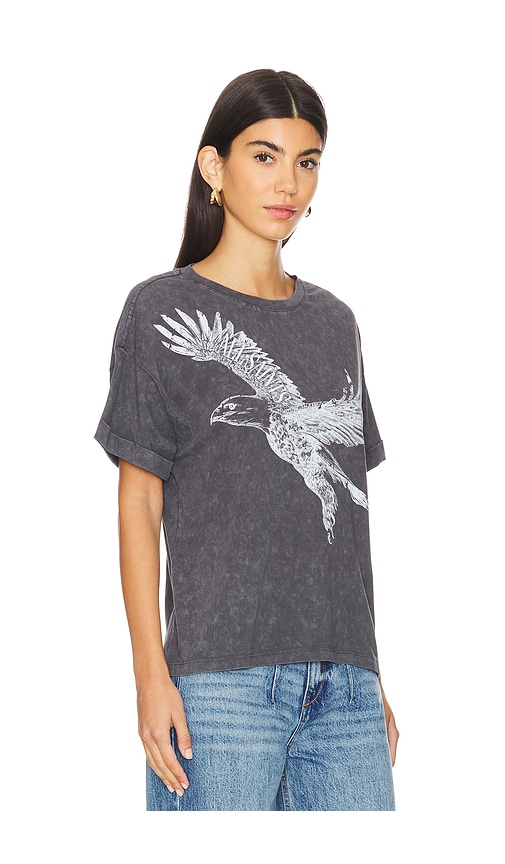 Shop Allsaints Flite Briar Tee In Grey