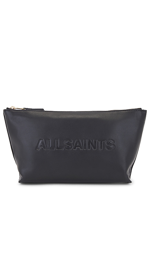 ALLSAINTS Emile Toiletry Pouch in Black