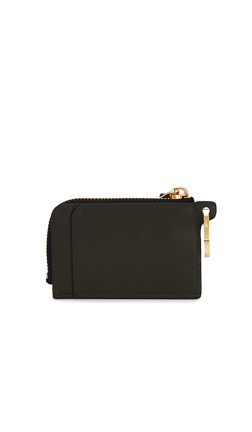 Allsaints Remy Wallet In Dark Green