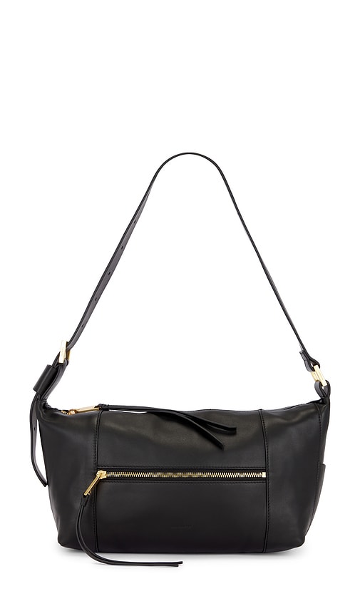 Allsaints Vega Shoulder Bag In Black