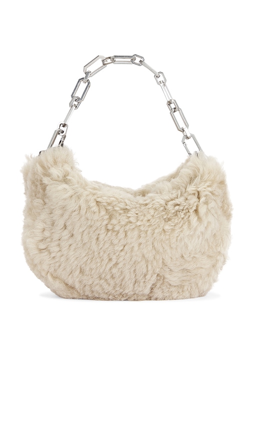 ALLSAINTS Madea Mini Shearling Bag