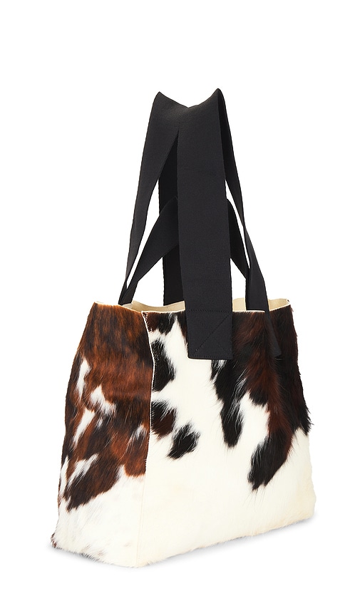 Allsaints Tote-bag Izzy In Brown,white. 
