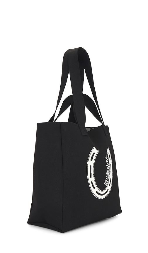  Allsaints Tote-bag Izzy Horseshoe In Black. 