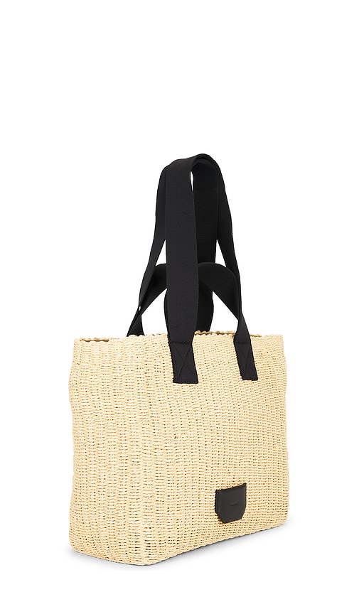  Allsaints Tote-bag Aus Stroh Izzy In Neutral. 