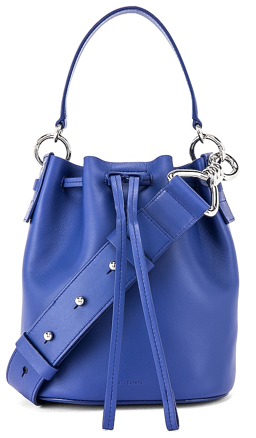 Épure S Bucket bag Cobalt - Leather (10161HYZ487)