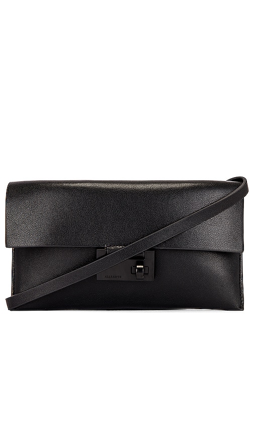 ALLSAINTS Francoise Crossbody Bag in Black