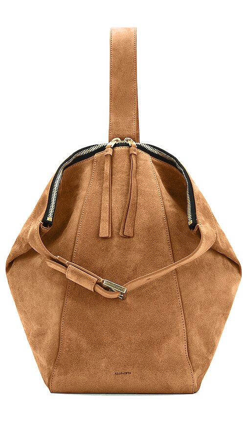 Allsaints Clip Backpack Fenton Clip Fastening Backpack In Black ASOS