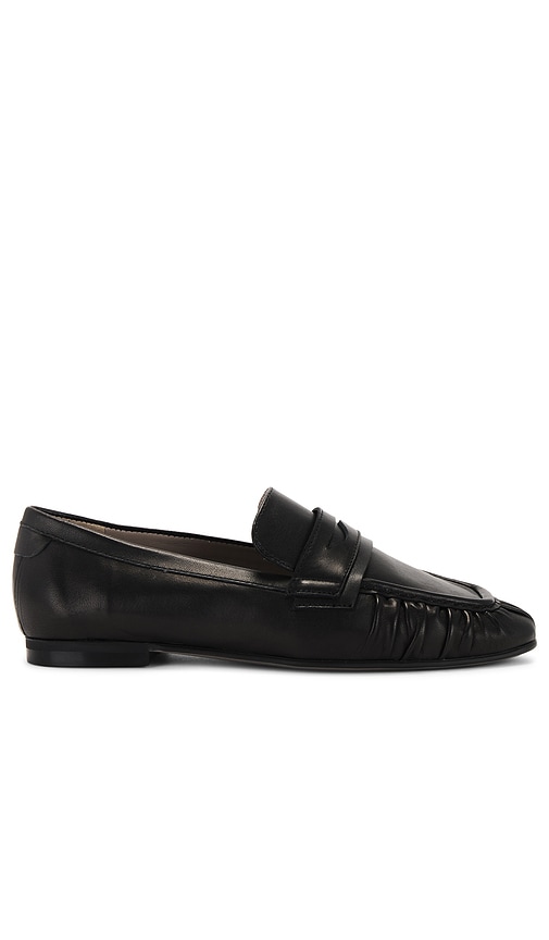 Shop Allsaints Sapphire Loafer In 黑色