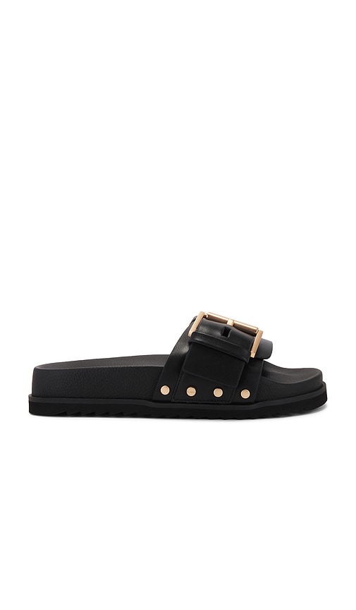 Allsaints Ellie Stud Slider In Black