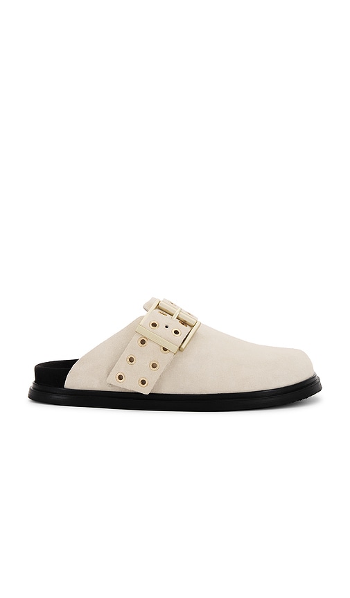 Shop Allsaints Juno Mule In Parchment White