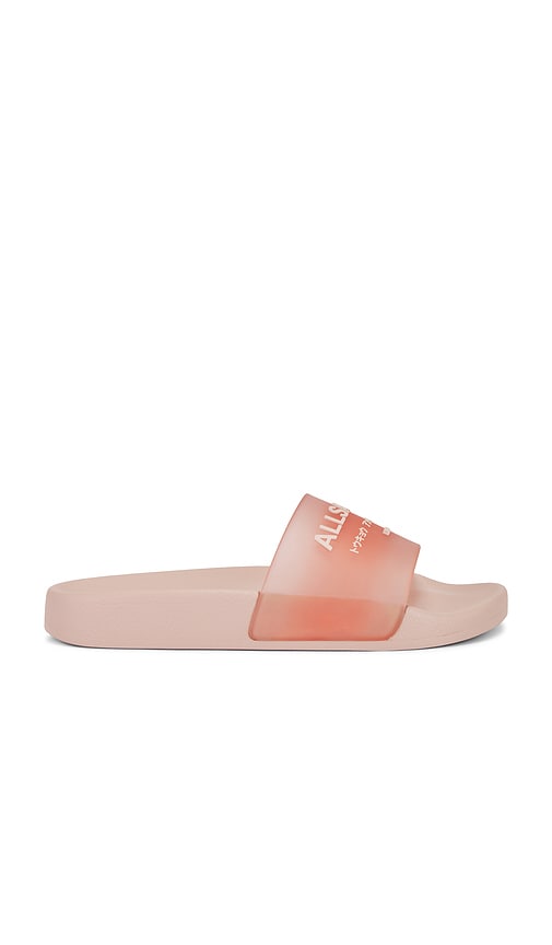 Shop Allsaints Underground Slider In Rose