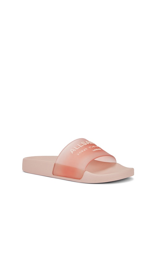 Shop Allsaints Underground Slider In Rose