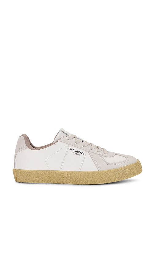 Shop Allsaints Jaimee Sneaker In 화이트