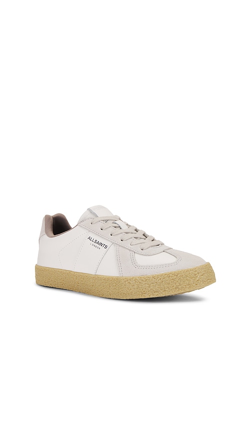 Shop Allsaints Jaimee Sneaker In 화이트