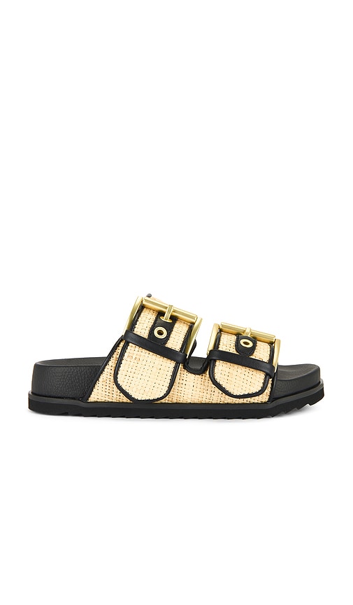Sian Raffia Sandal in . - size 36 (also in 37, 37.5, 38, 38.5, 39, 39.5, 40, 41) - ALLSAINTS - Modalova
