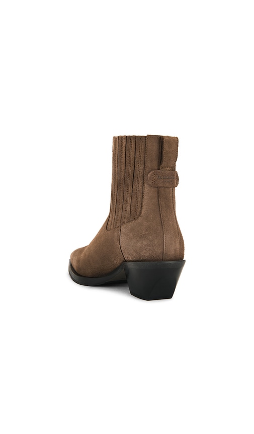 Allsaints Boot Marcie Suede In Brown. Größe 37. Also In 39. 