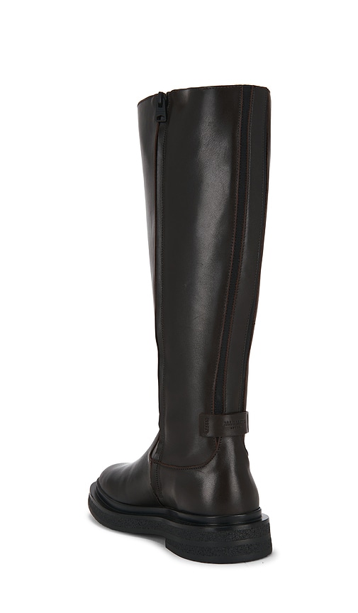  Allsaints Escher Rider Boot In Chocolate. Größe 7. Also In 8, 9, 10. 