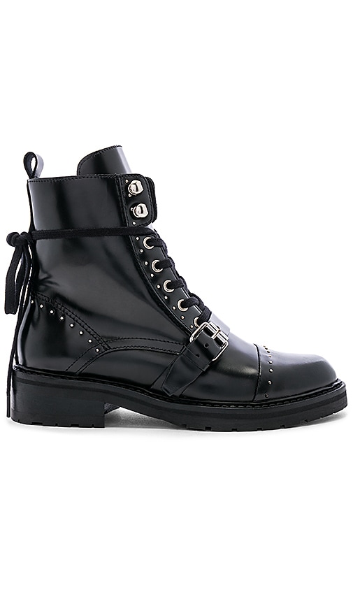 all saints studded boots