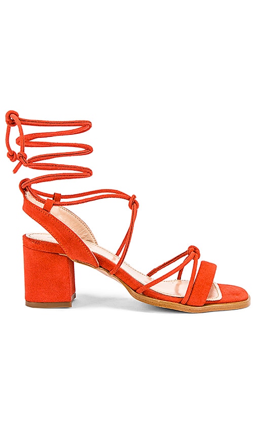 ALOHAS Sophie Sandal in Orange REVOLVE