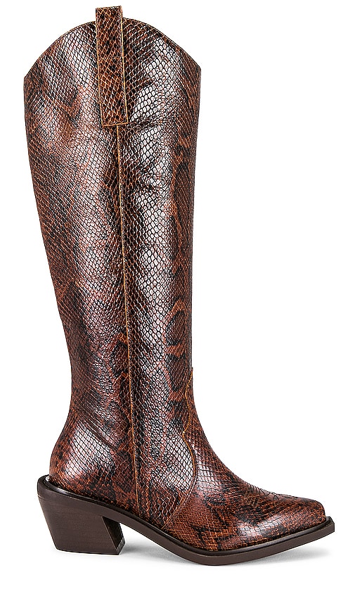 Alohas Mount Indo Boot In Python Brown