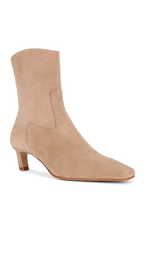 Shop Alohas Nash Ankle Boot In Beige