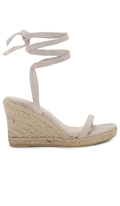 Shop Alohas Willa Espadrille In 奶油色