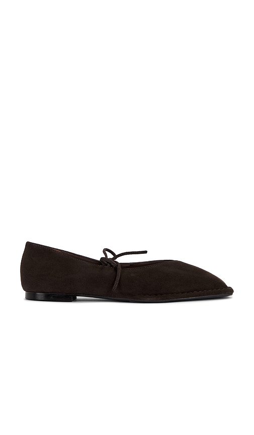 Sway Ballet Flat in Chocolate. - size 41 (also in 35, 36, 37, 38, 39, 40)