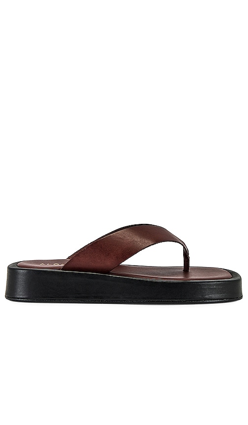 ALOHAS Overcast Sandal in Burgundy
