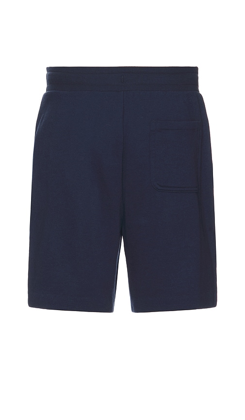 Shop Alo Yoga Chill Shorts In Navy