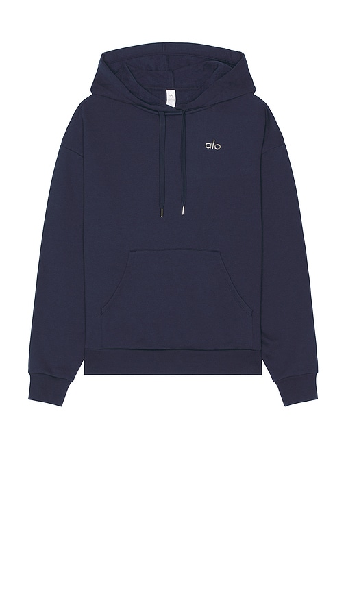 alo Accolade Hoodie in Navy | REVOLVE