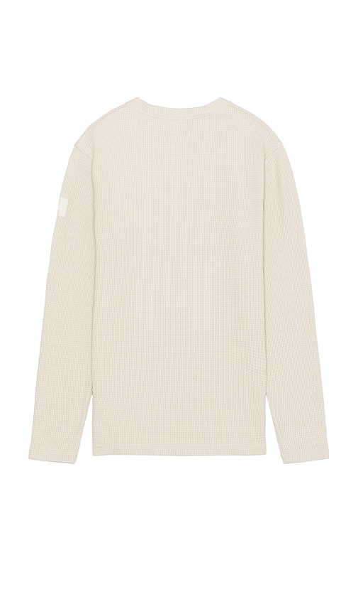 ALO YOGA ELEVATE WAFFLE LONG SLEEVE CREW