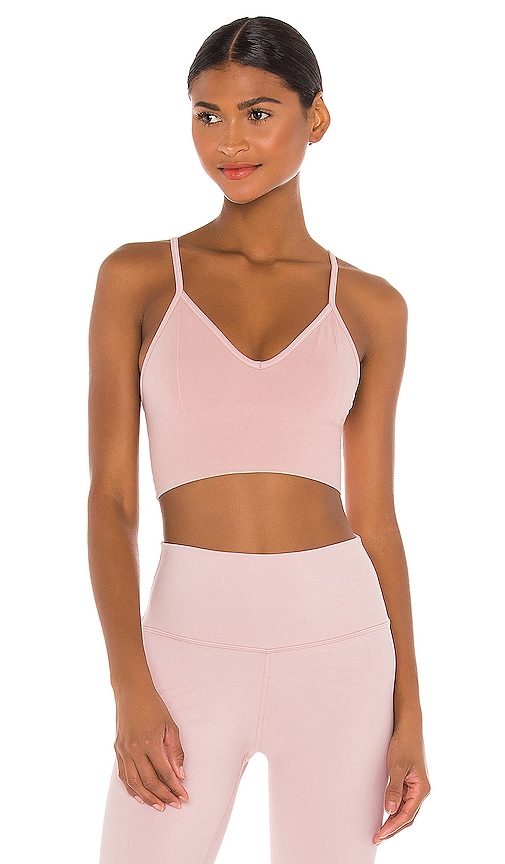 Alo yoga Delight Bralette in Pink, Women's Fashion, Activewear on
