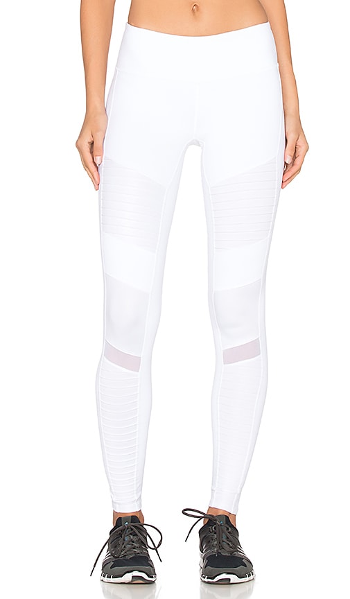 alo white leggings