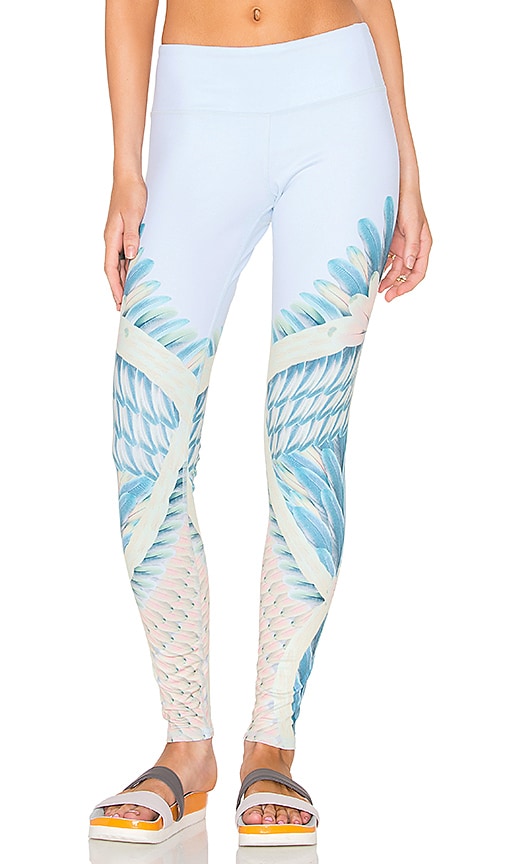 alo x Gypset Goddess Airbrush Legging in Tropical Feathers REVOLVE