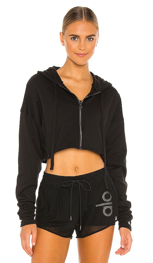 extreme crop hoodie