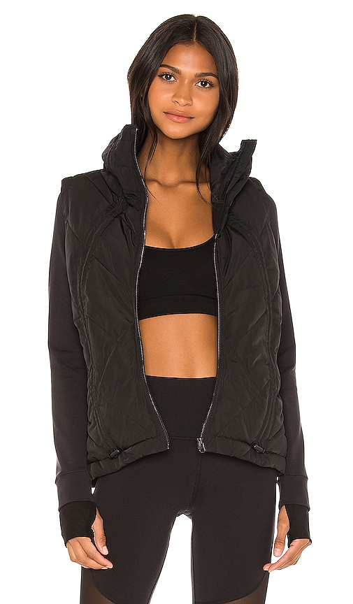 Alo Yoga Cool Breaker Jacket In Black