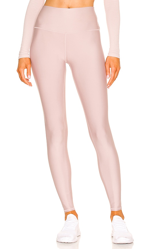 alo High Waist Airlift Legging in Dusty Pink