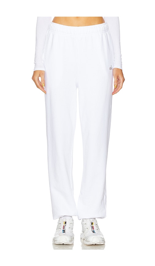 Shop Alo Yoga Accolade Sweatpant In White